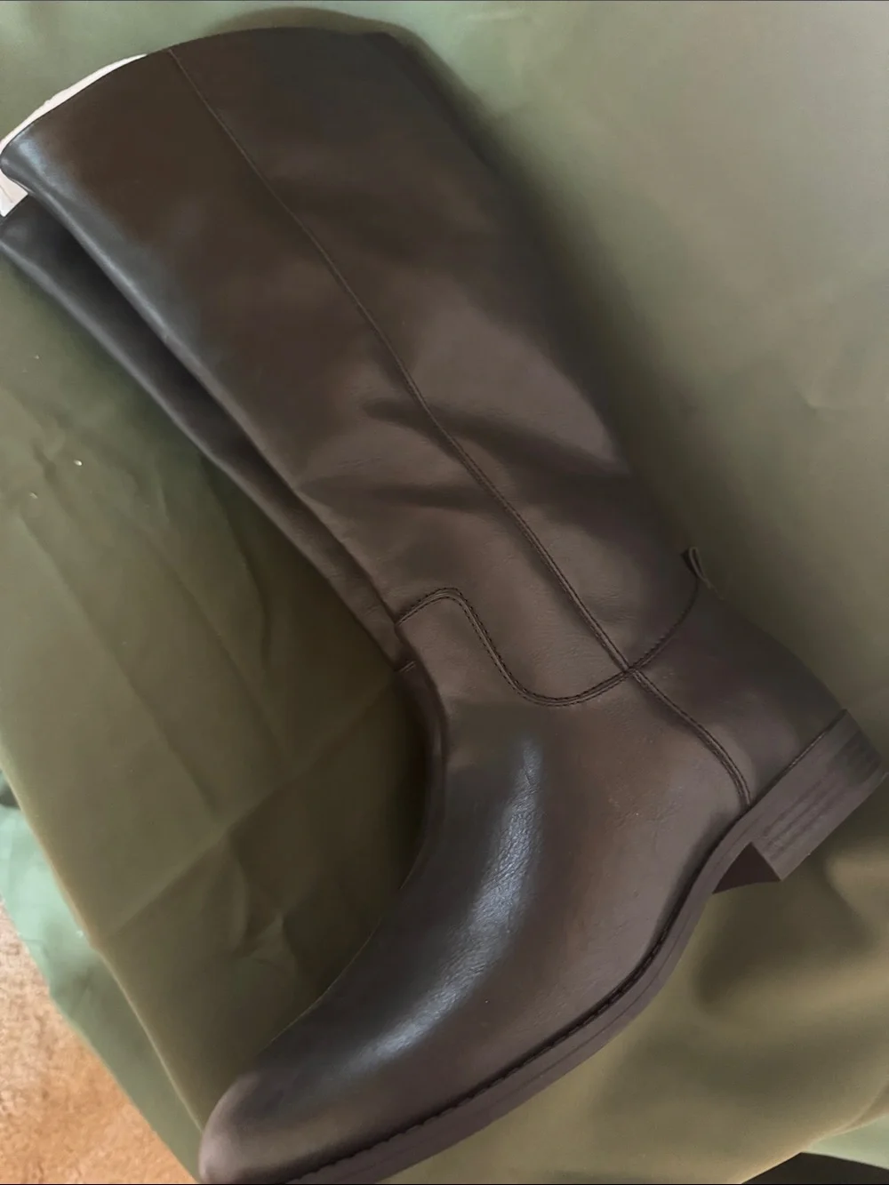 Classic Women's Tall Riding Boots in Black